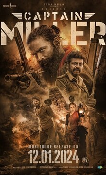 Captain Miller (2024) {Hindi+Tamil} Dual Audio HDRip